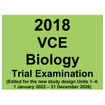 VCE Biology Trial Examination 2